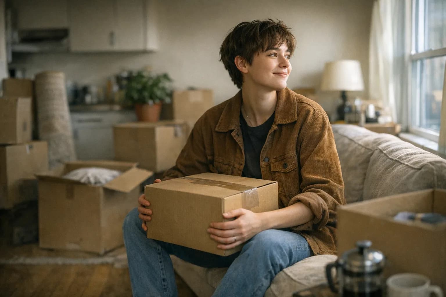 Die erste eigene Wohnung mit 18