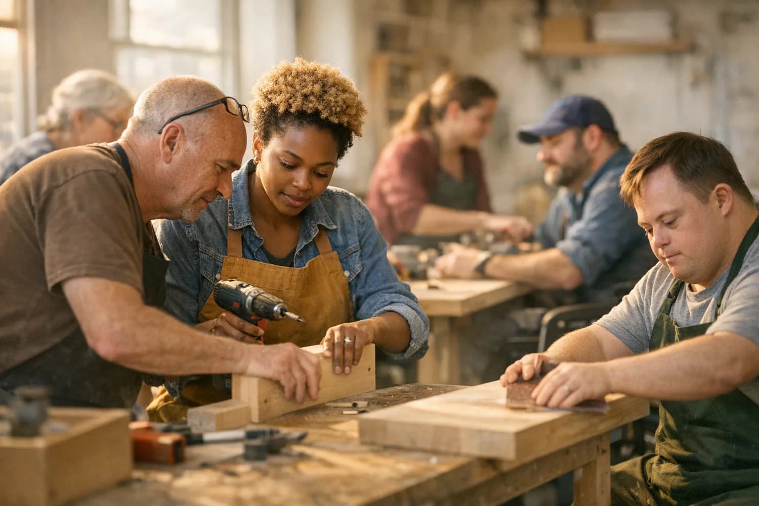 Werkstatt für behinderte Menschen und Alternativen