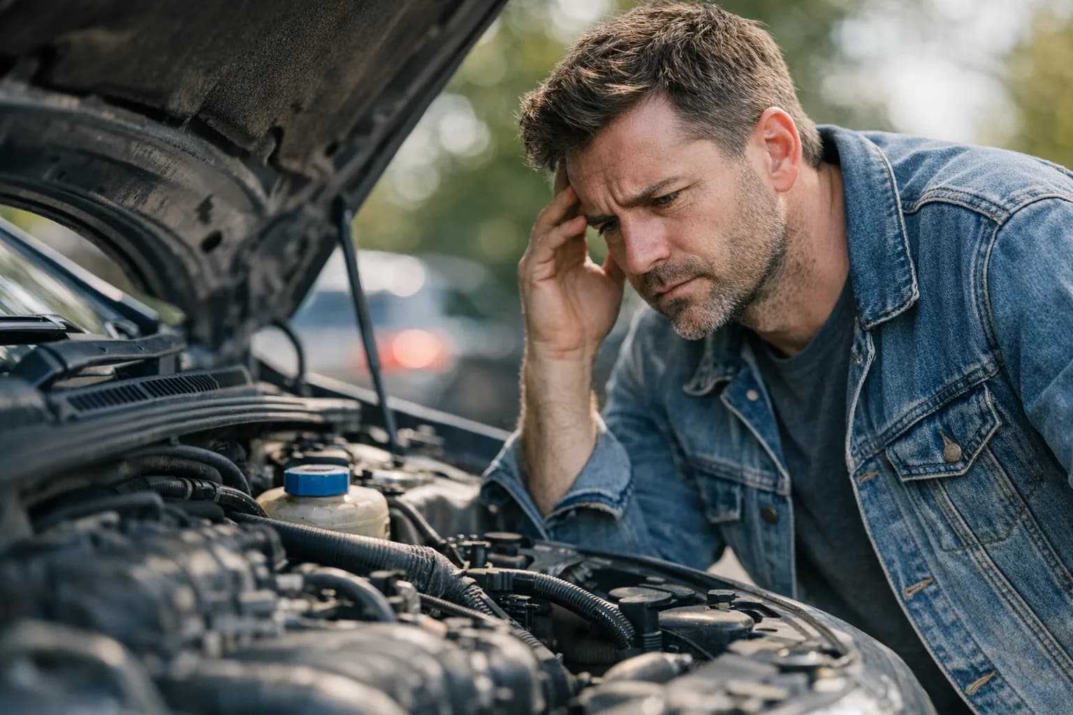 Symbolbild zum Thema Auto kaputt und kein Geld