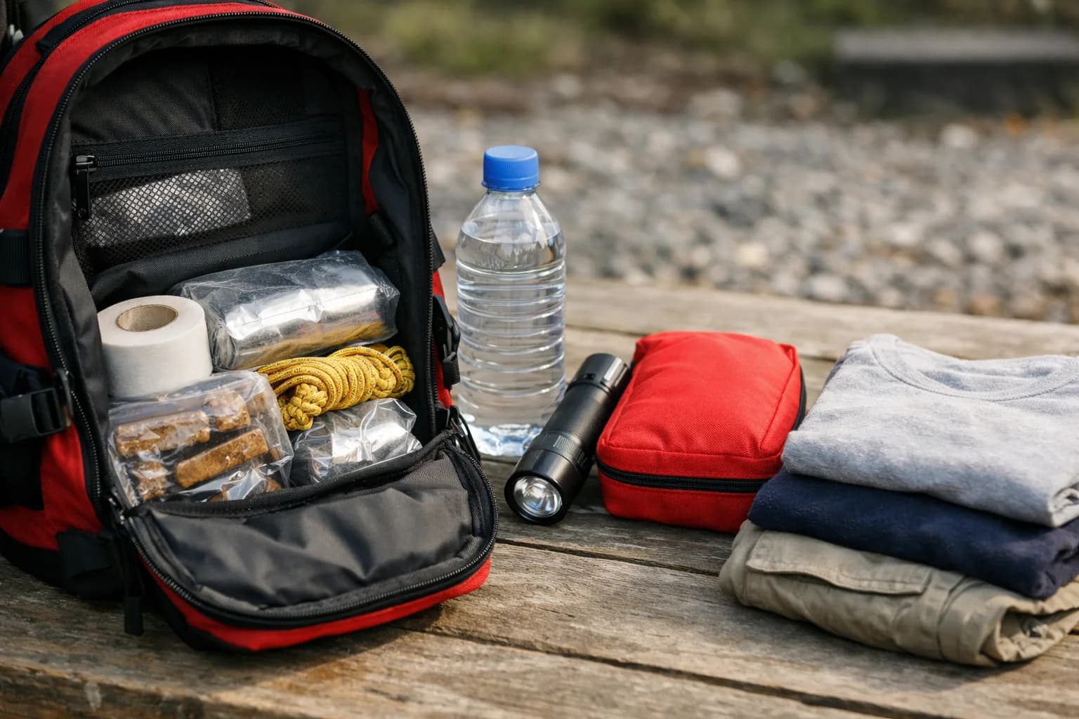 Das Notgepäck richtig packen